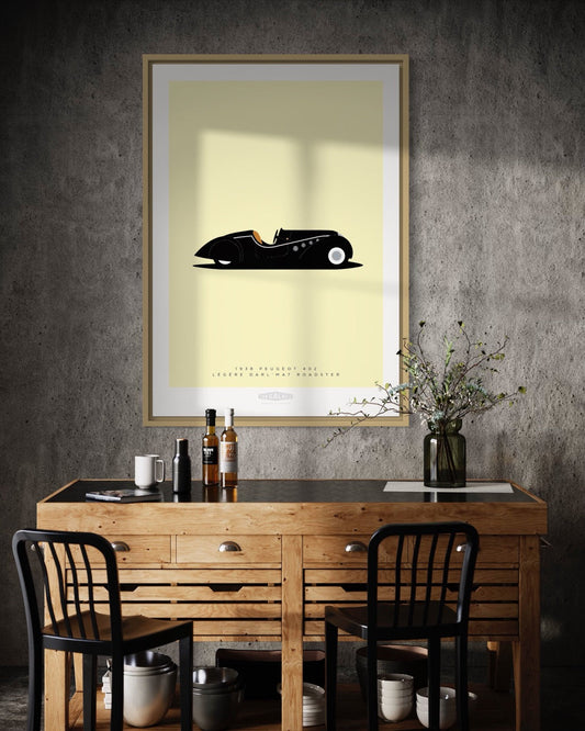 PEUGEOT 402 LÉGÈRE DARL’MAT ROADSTER 1938 Black galaxie_dc