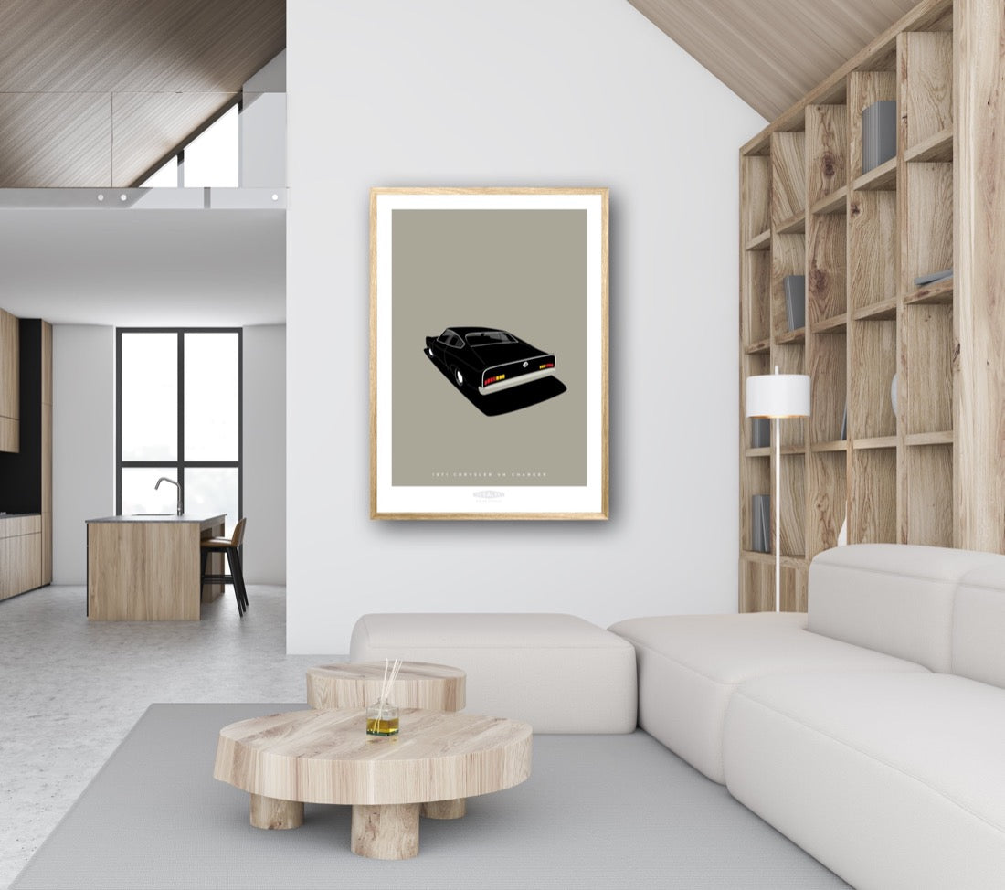 VALIANT VH CHARGER 1971 Black galaxie_dc