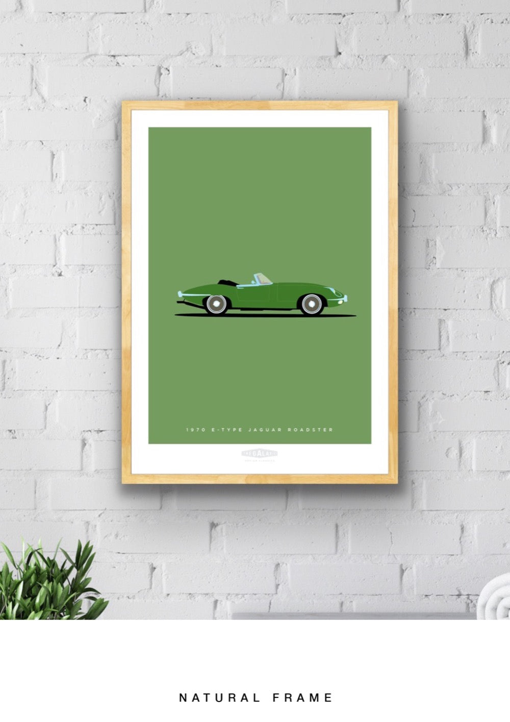 JAGUAR E-TYPE ROADSTER 1970 Green galaxie_dc