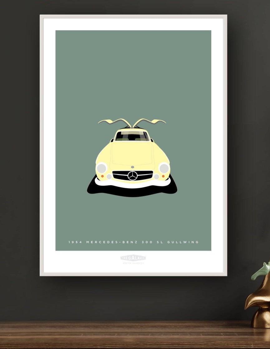 MERCEDES-BENZ 300 SL GULLWING 1954 Cream galaxie_dc