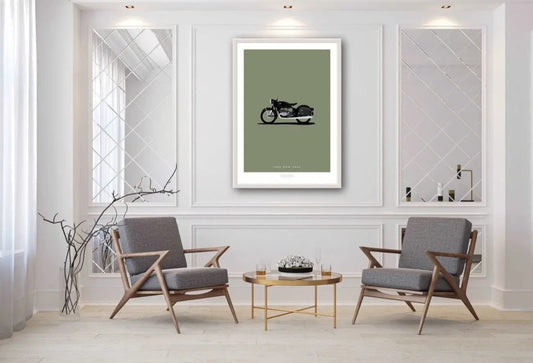 BMW 1966 R69S Black - The Galaxie Design Classics