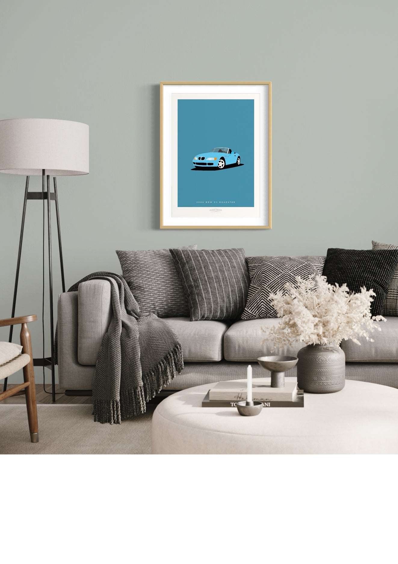 BMW Z3 ROADSTER 2000 Blue - The Galaxie Design Classics