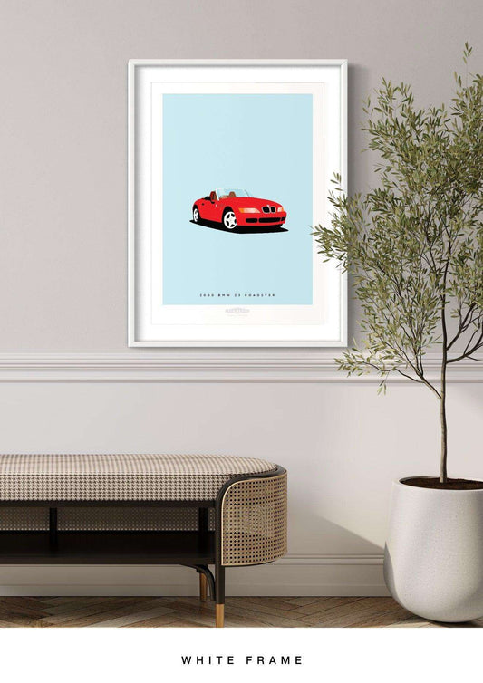 BMW Z3 ROADSTER 2000 Red - The Galaxie Design Classics