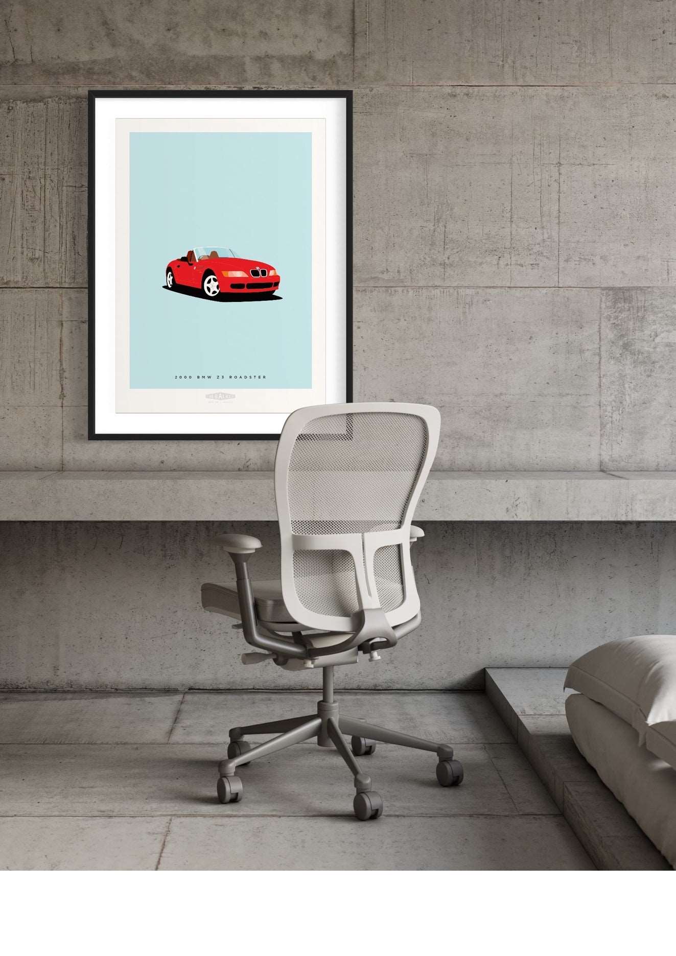 BMW Z3 ROADSTER 2000 Red - The Galaxie Design Classics