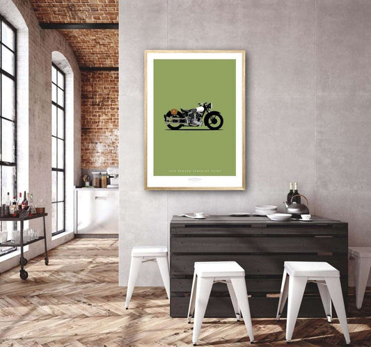 BROUGH SUPERIOR SS100 1938 Silver 1 - The Galaxie Design Classics