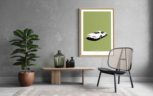 BUICK RIVIERA 1972 White 2 - The Galaxie Design Classics