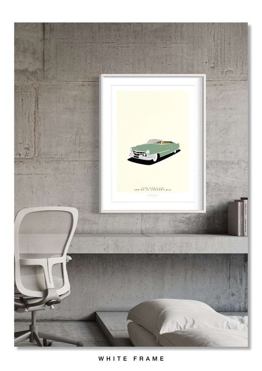 CADILLAC SERIES 62 CONVERTIBLE 1950 Green - The Galaxie Design Classics