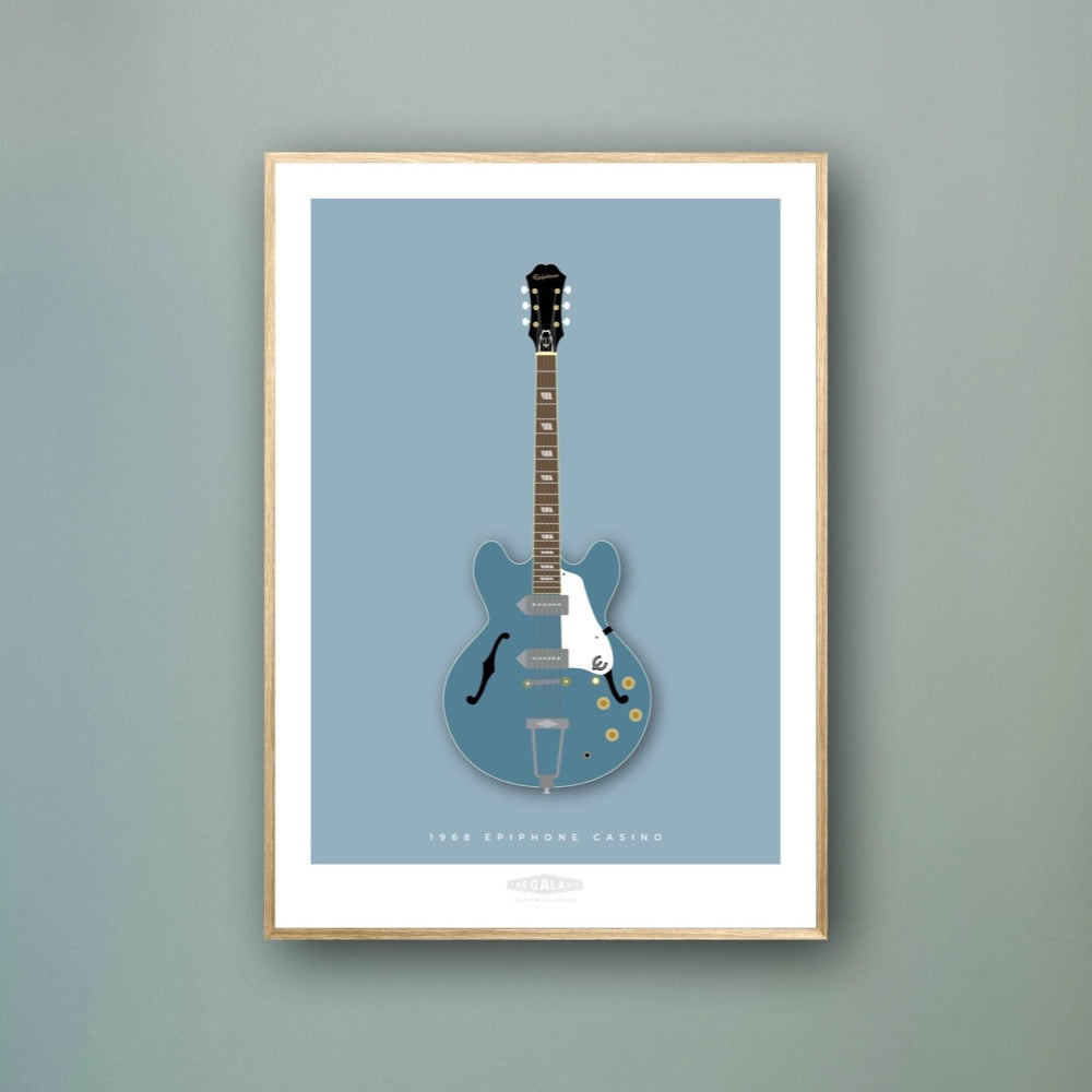 EPIPHONE CASINO 1968 Blue - The Galaxie Design Classics