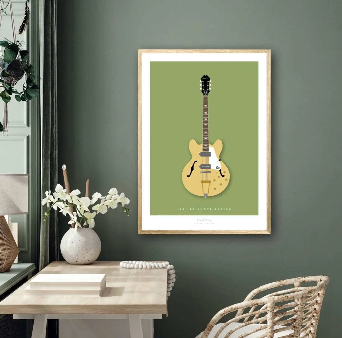 EPIPHONE CASINO 1968 Cream - The Galaxie Design Classics