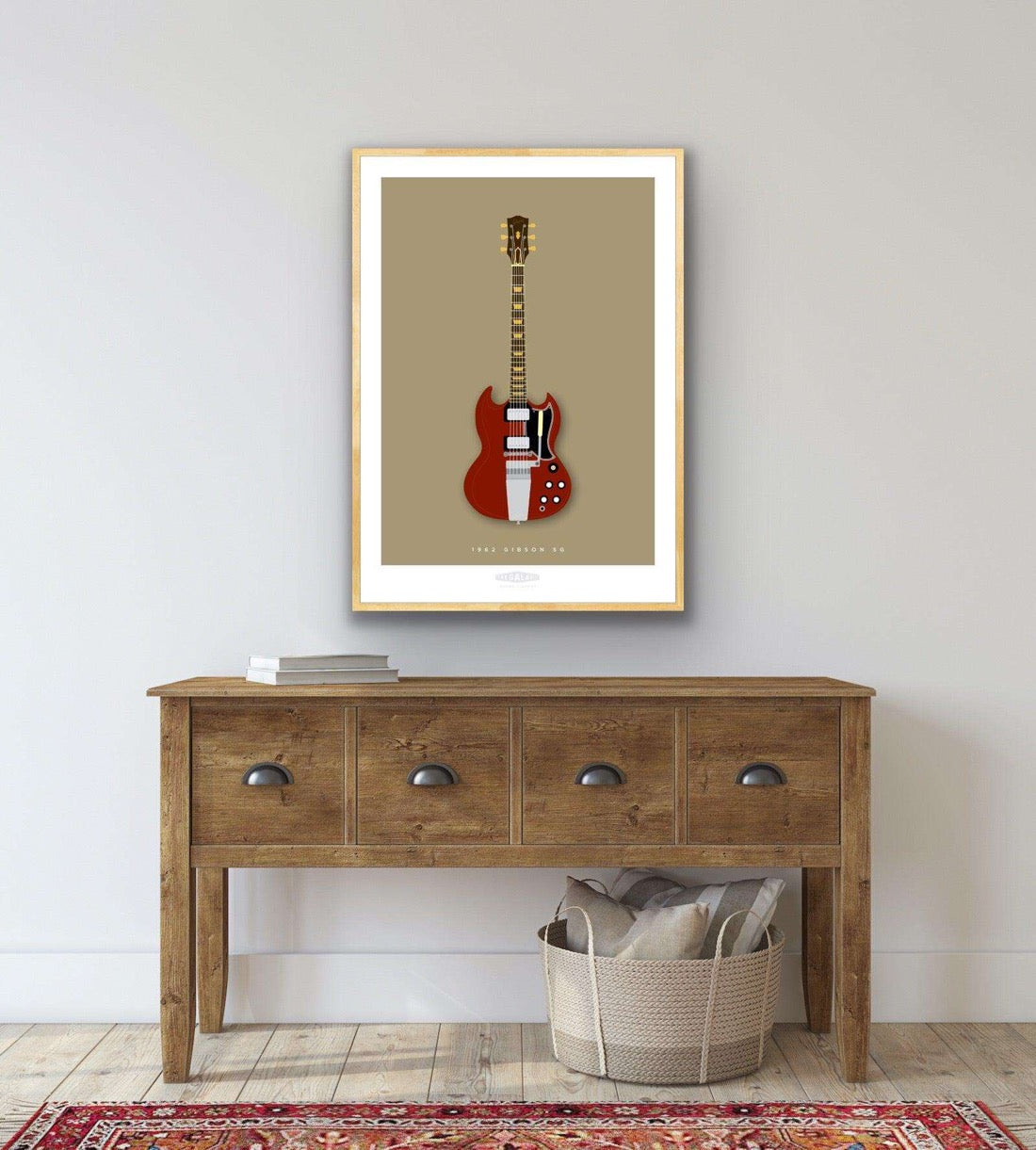 GIBSON SG 1962 Red - The Galaxie Design Classics