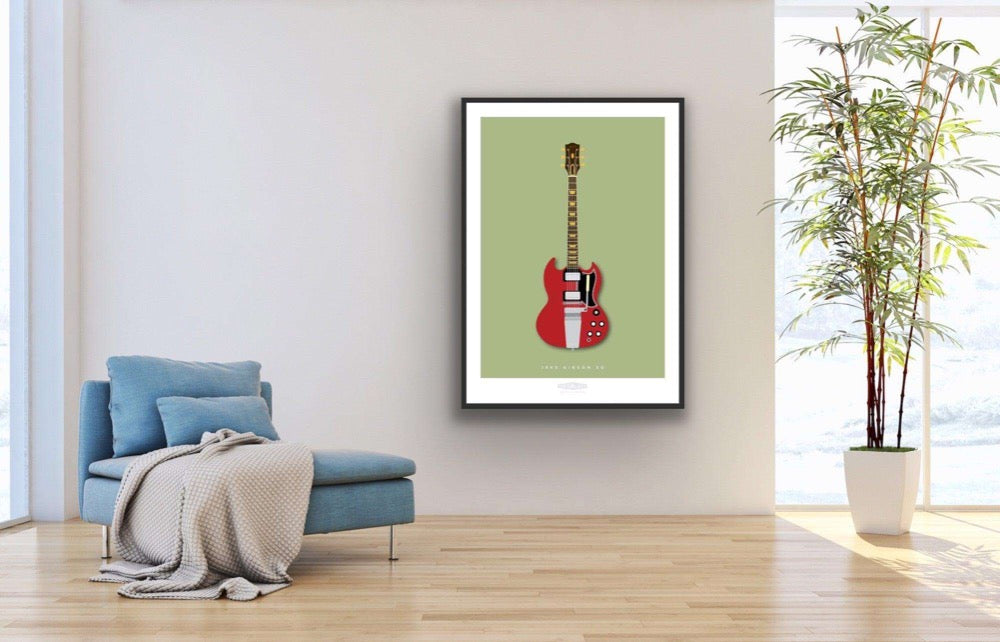 GIBSON SG 1965 Red - The Galaxie Design Classics