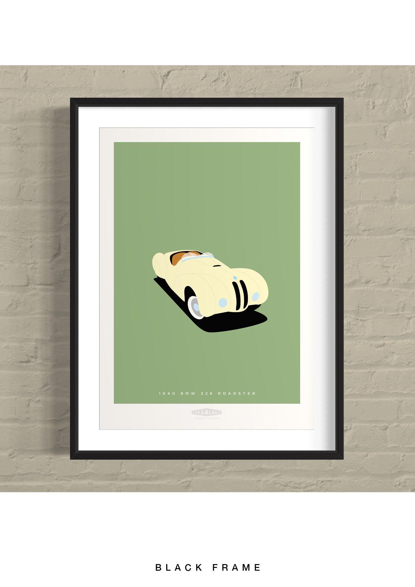 BMW 328 ROADSTER 1940 Cream - The Galaxie Design Classics