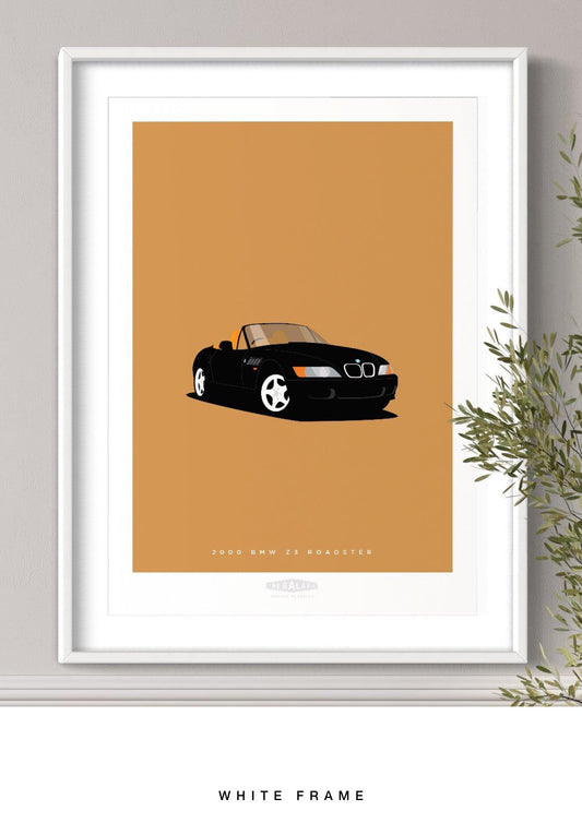 BMW Z3 ROADSTER 2000 Black - The Galaxie Design Classics