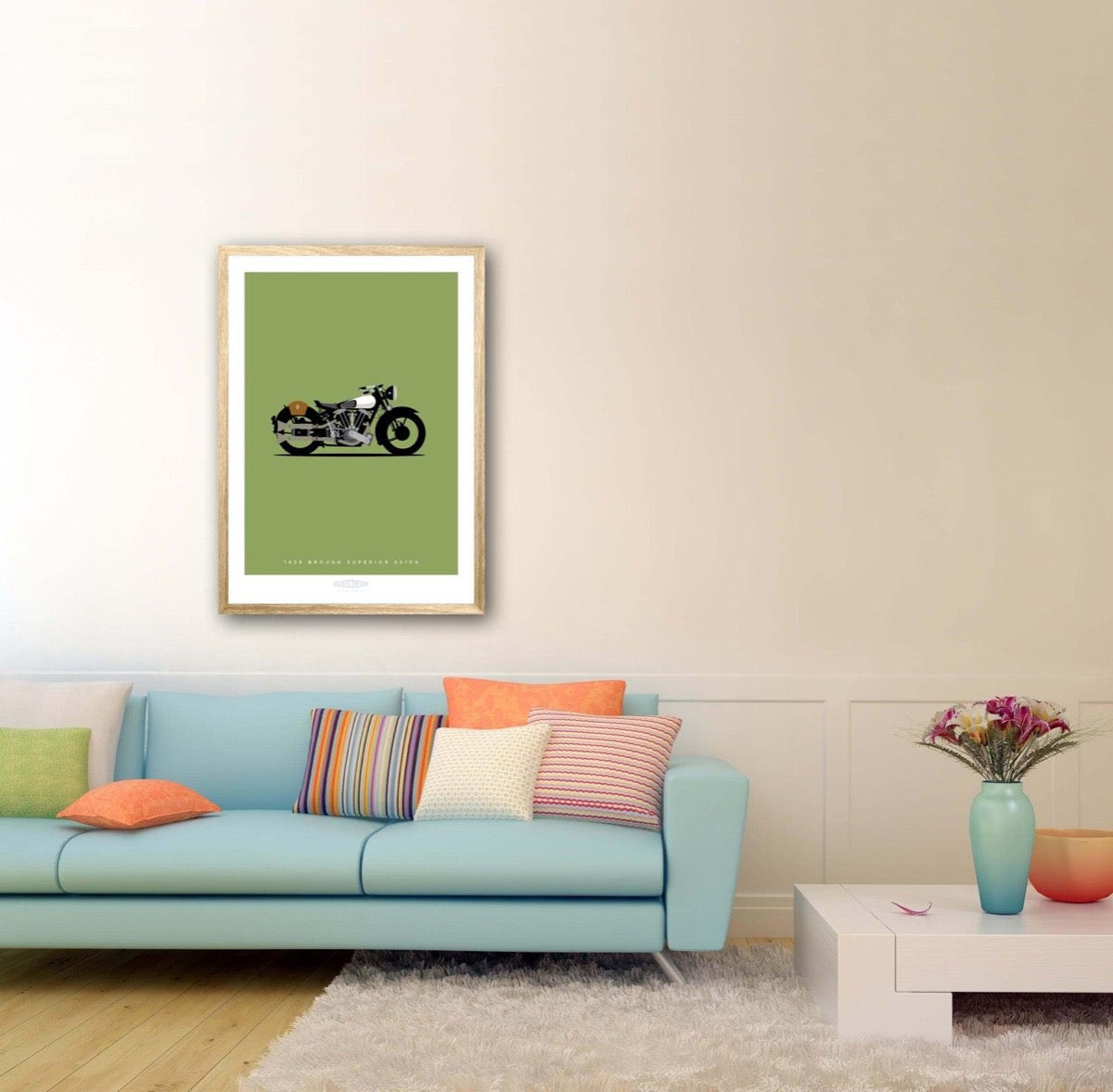 BROUGH SUPERIOR SS100 1938 Silver 1 - The Galaxie Design Classics