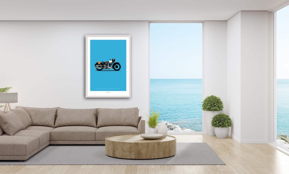 BROUGH SUPERIOR SS100 1938 Silver 2 - The Galaxie Design Classics