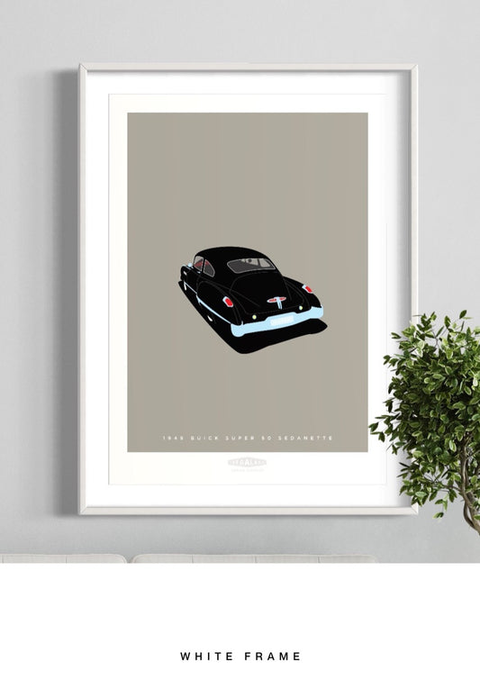 BUICK SUPER 50 SEDANETTE 1949 Black - The Galaxie Design Classics