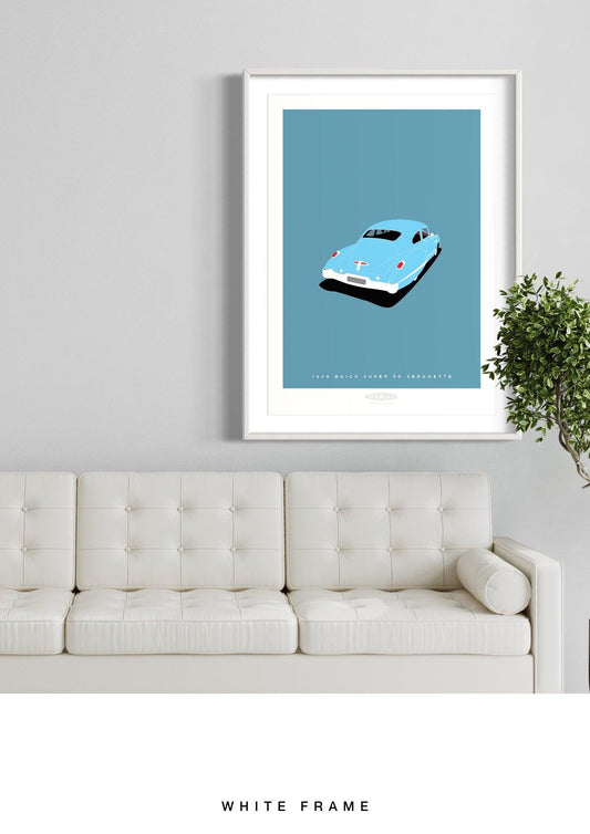 BUICK SUPER 50 SEDANETTE 1949 Blue - The Galaxie Design Classics