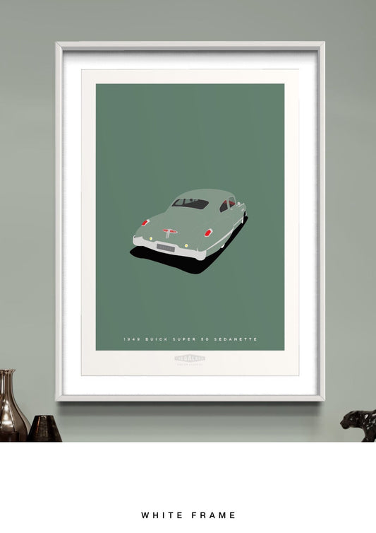 BUICK SUPER 50 SEDANETTE 1949 Green - The Galaxie Design Classics