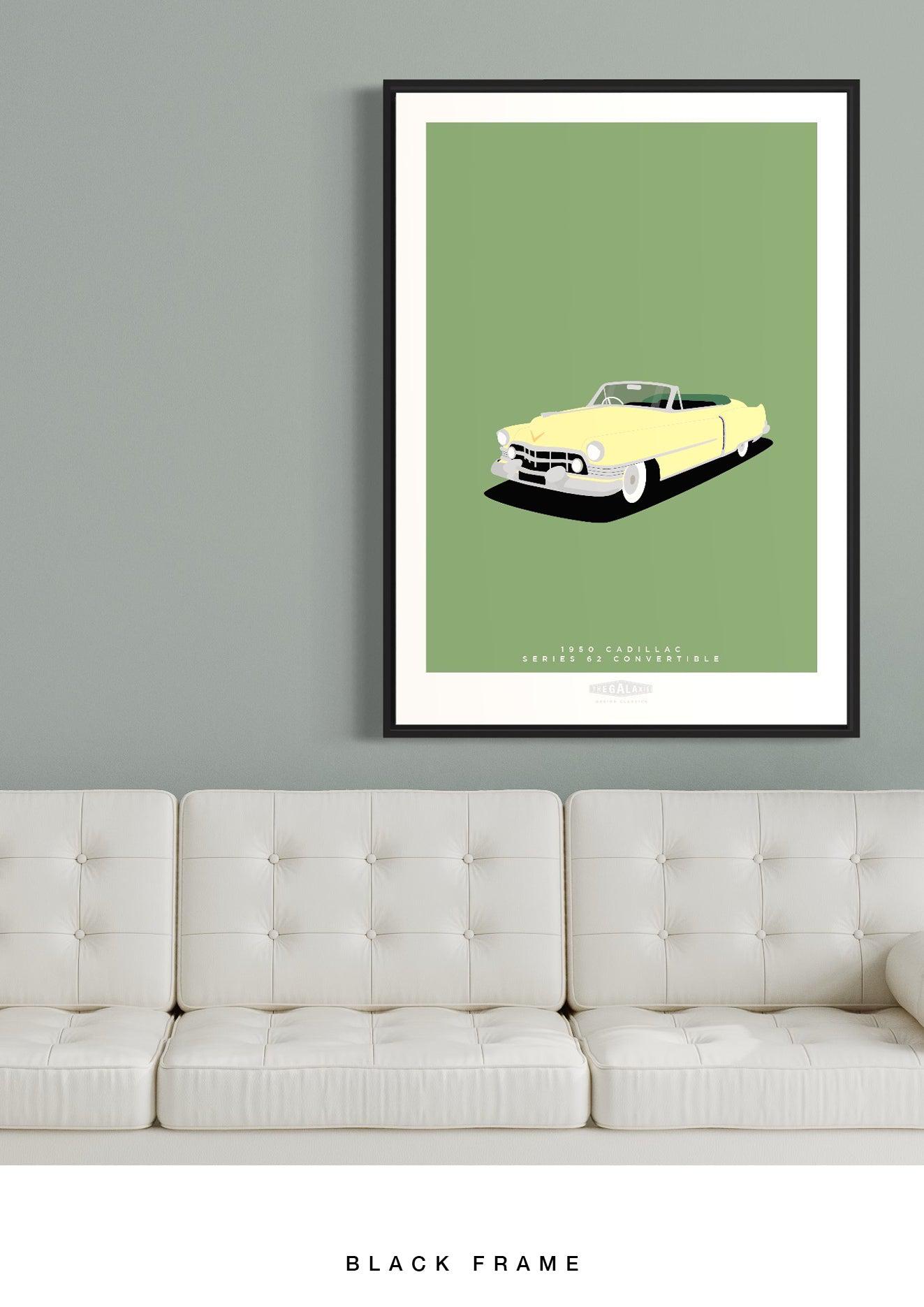 CADILLAC SERIES 62 CONVERTIBLE 1950 Cream - The Galaxie Design Classics