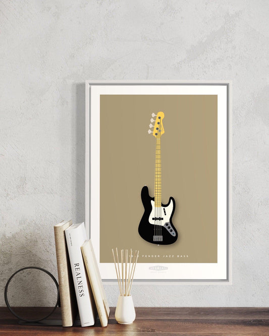 FENDER JAZZ BASS 1963 Black - The Galaxie Design Classics