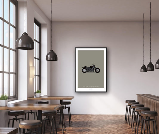 HARLEY-DAVIDSON VRSC 2001 Black - The Galaxie Design Classics