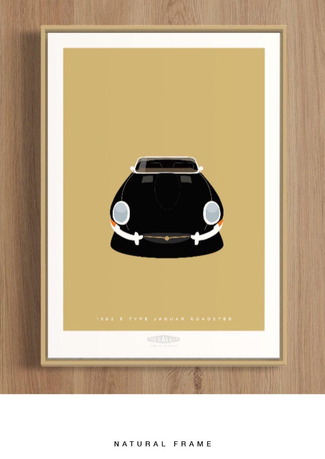 JAGUAR E TYPE ROADSTER 1962 Black - The Galaxie Design Classics