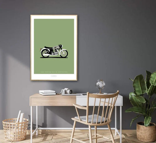 NORTON 650 SS DOMINATOR 1968 Grey - The Galaxie Design Classics