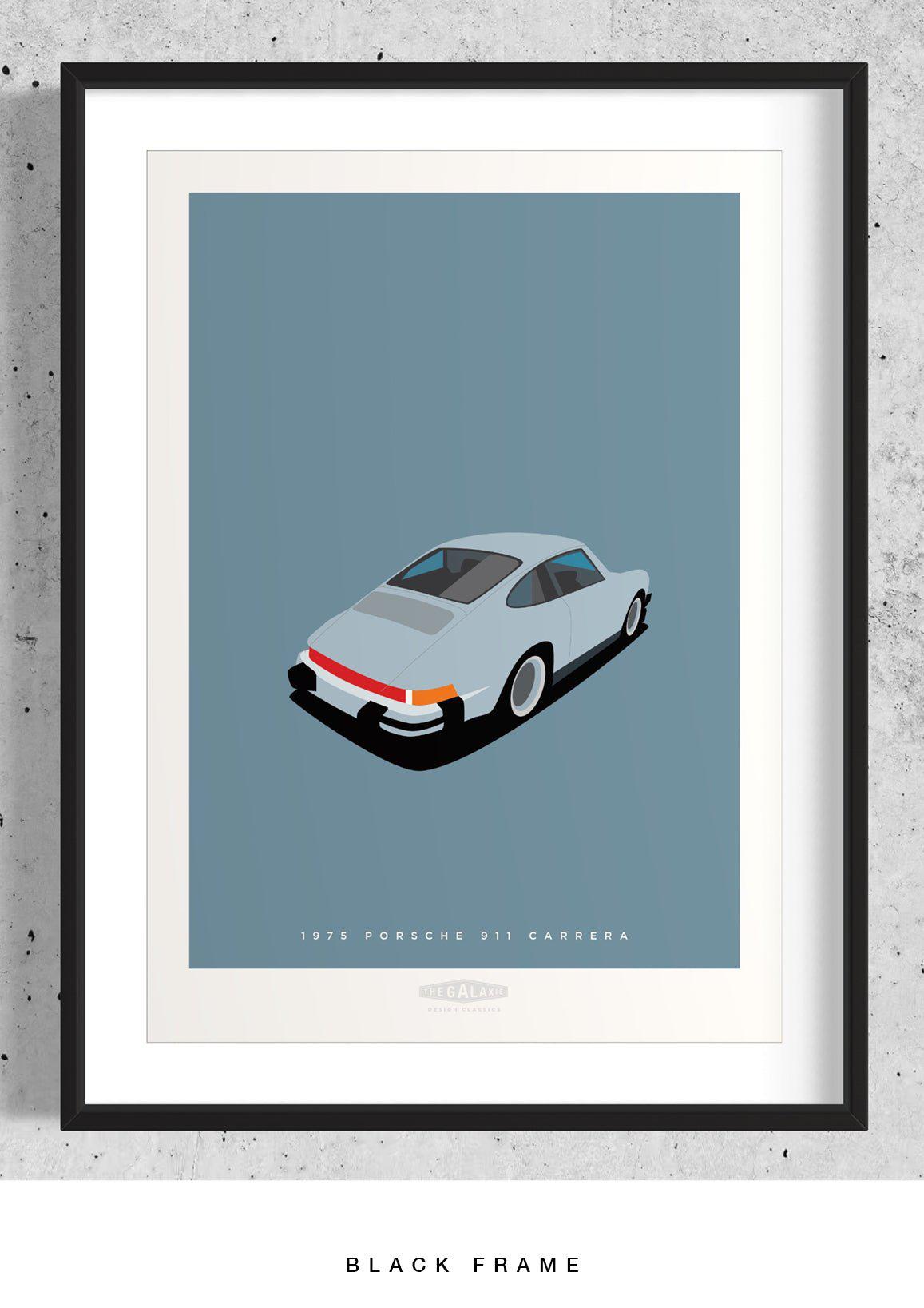 PORSCHE 911 CARRERA 1975 Grey - The Galaxie Design Classics