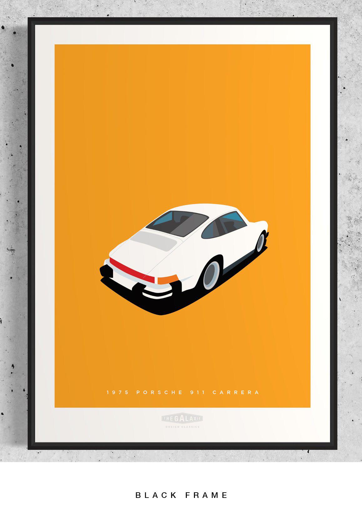 PORSCHE 911 CARRERA 1975 White - The Galaxie Design Classics