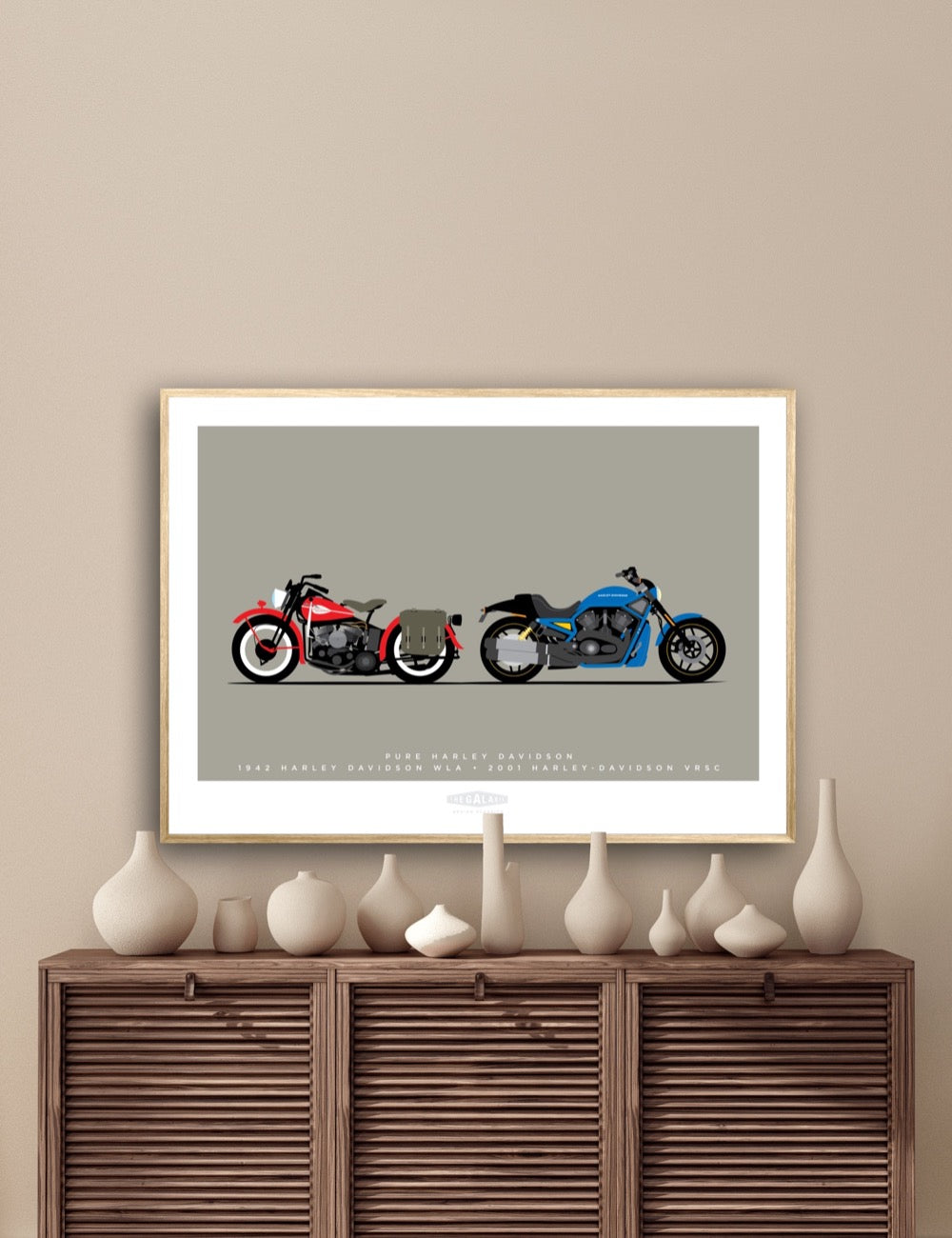 PURE HARLEY DAVIDSON - The Galaxie Design Classics