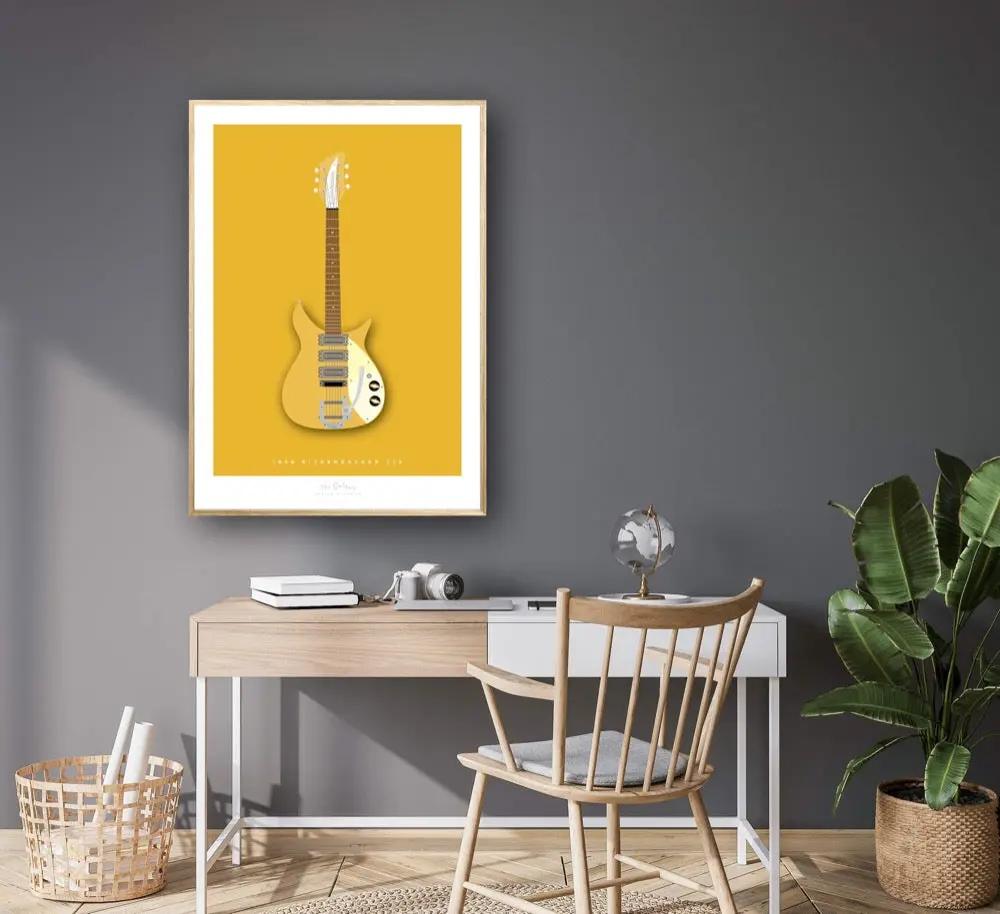 RICKENBACKER 325 1958 Butterscotch - The Galaxie Design Classics