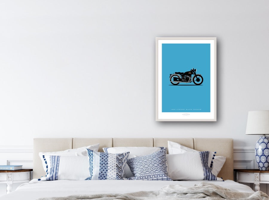VINCENT BLACK SHADOW 1949 Black 2 - The Galaxie Design Classics