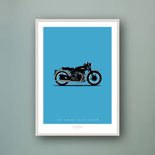 VINCENT BLACK SHADOW 1949 Black 2 - The Galaxie Design Classics