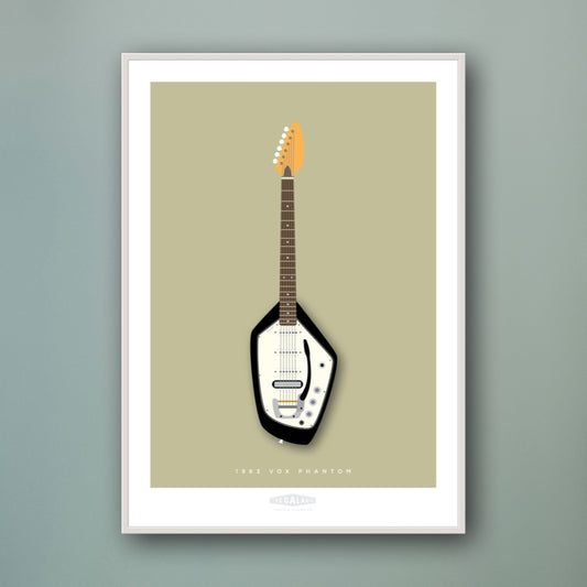 VOX PHANTOM 1963 Black - The Galaxie Design Classics