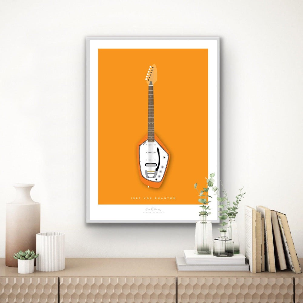 VOX PHANTOM 1963 Orange - The Galaxie Design Classics