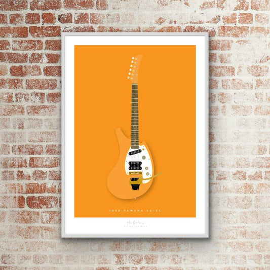 YAMAHA SG-3C 1968 Orange - The Galaxie Design Classics