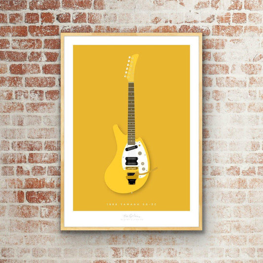 YAMAHA SG-3C 1968 Yellow - The Galaxie Design Classics