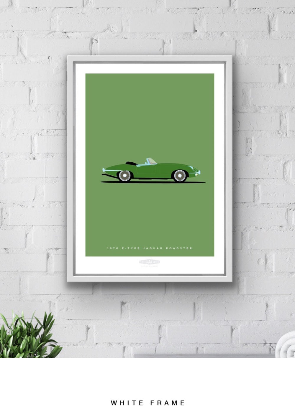 JAGUAR E-TYPE ROADSTER 1970 Green