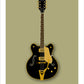 GRETSCH COUNTRY GENTLEMAN 1962 Black galaxie_dc