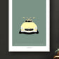 MERCEDES-BENZ 300 SL GULLWING 1954 Cream galaxie_dc