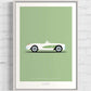CHEVROLET CORVETTE ROADSTER 1958 Green - The Galaxie Design Classics