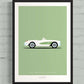 CHEVROLET CORVETTE ROADSTER 1958 Green - The Galaxie Design Classics
