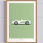 CHEVROLET CORVETTE ROADSTER 1958 Green - The Galaxie Design Classics