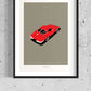 CHEVROLET CORVETTE STINGRAY 1963 Red - The Galaxie Design Classics
