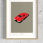 CHEVROLET CORVETTE STINGRAY 1963 Red - The Galaxie Design Classics