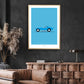 CHEVROLET CORVETTE STINGRAY 1972 Blue - The Galaxie Design Classics