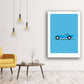 CHEVROLET CORVETTE STINGRAY 1972 Blue - The Galaxie Design Classics
