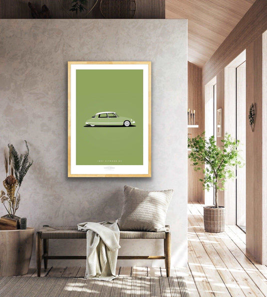 CITROEN DS 1957 Green - The Galaxie Design Classics