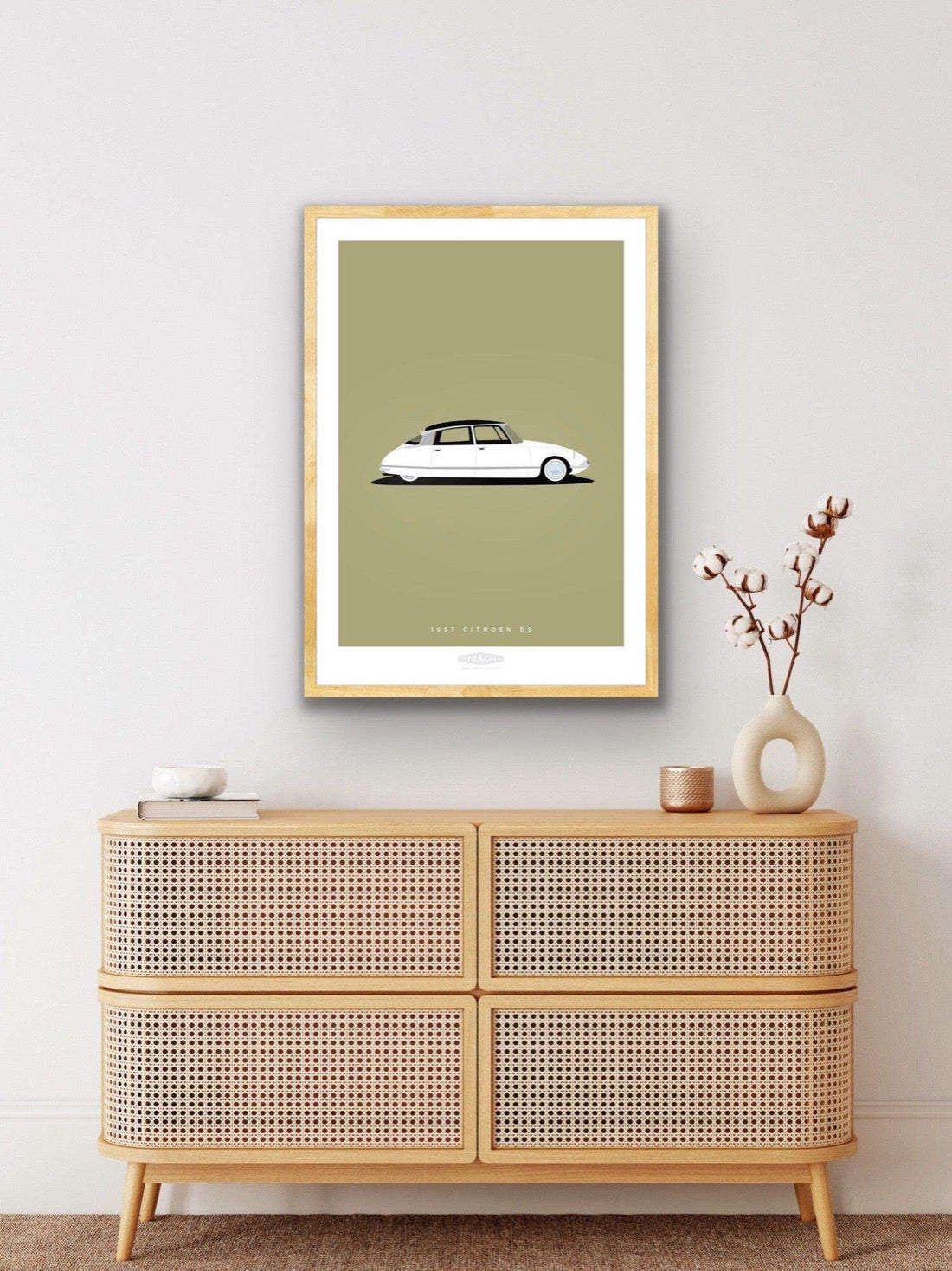 CITROEN DS 1957 White - The Galaxie Design Classics