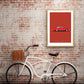 DODGE CORONET 500 1966 Red - The Galaxie Design Classics